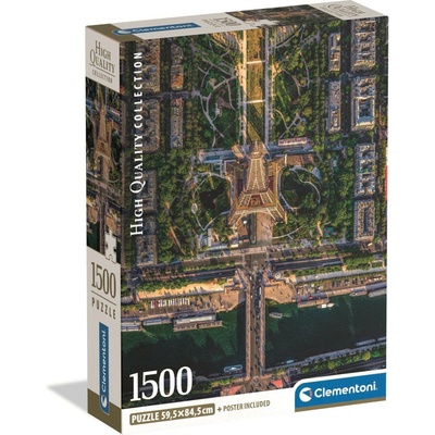 Clementoni Let nad Paříží 1500 dielov