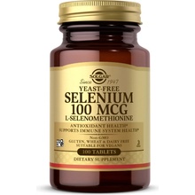 Solgar Selenium Yeast Free Selén bez kvasiniek 100 mcg 100 tabliet