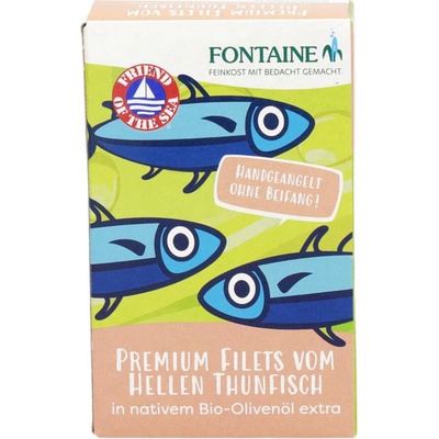 Fontaine Svetlý tuniak v bio olivovom oleji 120g