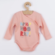 KOALA Kojenecké celorozepínací body Koala Hip Hip růžové