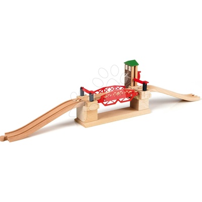 Brio Náhradné diely pre vláčikodráhu Lifting Bridge zdvíhací most s manuálnym ovládaním od 3 rokov BRIO7570