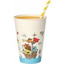 Papstar 88494 jednorazový hrnček 200 ml Papier