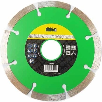 Magg Super diamantový kotouč segmentový 115 x 22,2 mm SKS115