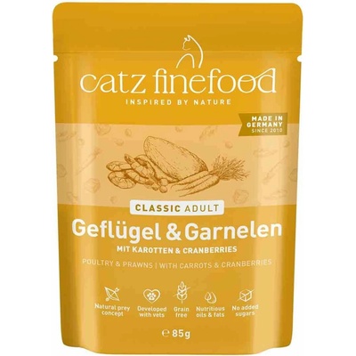 Catz finefood No. 17 drůbež a krevety 16 x 85 g