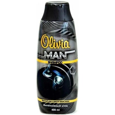 Olivia Man Шампоан за мъже интензивна грижа, 400мл