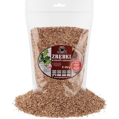 GRILLPAL Udící štěpka DUB 3-5mm, 2 l