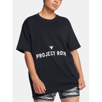 Under Armour UA Project Rock W Campus T-shirt Under Armour | Cheren | ЖЕНИ | XS