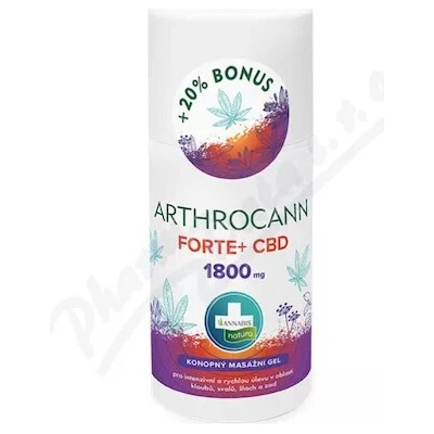 ANNABIS Natura Arthrocann Forte CBD+ Masážny gél 90 ml