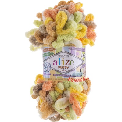 Alize Příze Puffy color Varianta: 6528