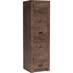 Bogdan Furniture Europe Гардероб Indianapolis I-2, тъмна пепел