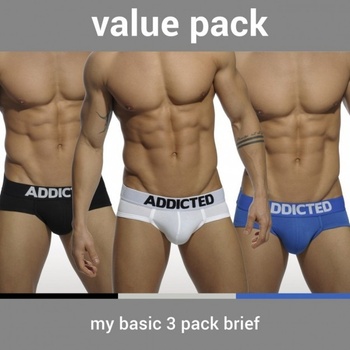 Addicted AD422P My Basic Jockstrap jocksy 3Pack