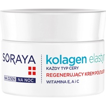 Soraya Collagen & Elastin regenerační pleťový krém s vitamíny With Vitamins A C E 50 ml