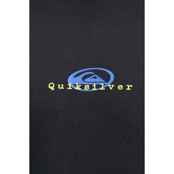 Quiksilver Тениска Quiksilver Thermal Logo Mer в черно с принт AQYZT09916 (AQYZT09916)