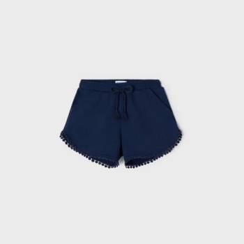 Image 1 of Mayoral Basic трикотажни къси панталони за момиче в тъмно синьо Mayoral