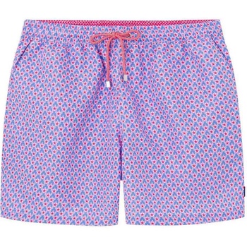 Hackett Бански гащета Hackett Floral Geo swimming shorts - Blue (Marine Blue)