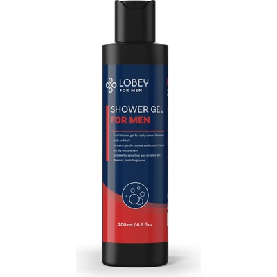 LOBEY® Men Sprchový gél pre mužov 200 ml