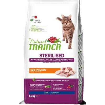 Natural Trainer Cat Serilised drůbeží maso 1,5 kg