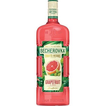 Becherovka Grapefruit & Hops 20% 1 l (holá láhev)