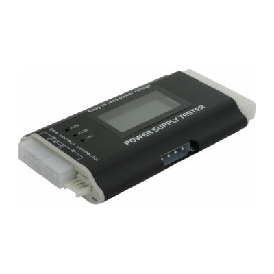 DeLock tester ATX zdrojů III (24-pin), LCD display - 18159 – Zboží Mobilmania