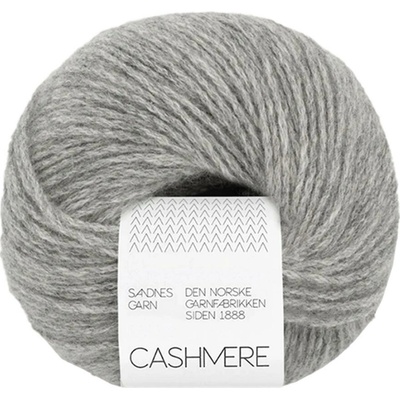 Sandnes Garn příze Cashmere 1042 šedý melír