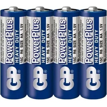 Image 1 of GP Batteries Цинк карбонова батерия GP R6 /4 бр. в опаковка/ shrink 1.5V (GP-BM-15C-S4)