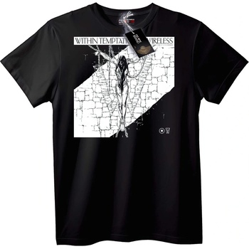 NOONEBRAND Тениска Within Temptation Безжично - 2XL, Black
