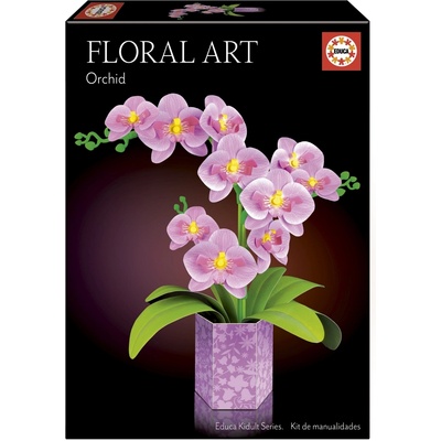 Educa 3D пъзел Educa - Флорално изкуство, Орхидея (EDU20135)
