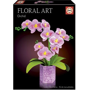 Educa 3D пъзел Educa - Флорално изкуство, Орхидея (EDU20135)