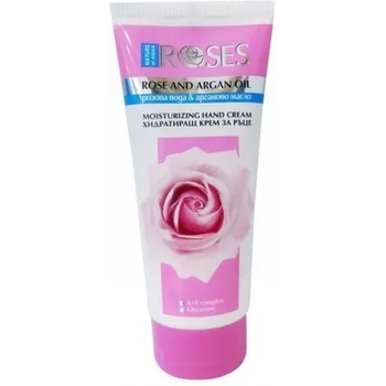 Agiva Nature of Agiva Roses Moisturizing Hand Cream - Хидратиращ крем за ръце с розова вода и арганово масло 75мл