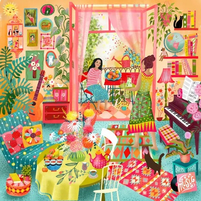 Pieces & Peace - Puzzle Balcony Music Room - 1 000 piese