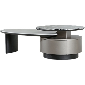 Carmen Холна маса baker - черен-бял