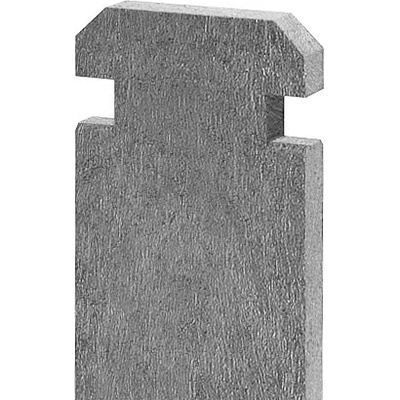 Recyklát prkno na kompostér 130x30 mm, 1 m, šedé