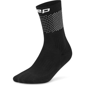 CEP Мъжки чорапи за бягане CEP Pro Run Reflective Socks 3.0 Mid Cut Running socks - Black (207-1849-0113)