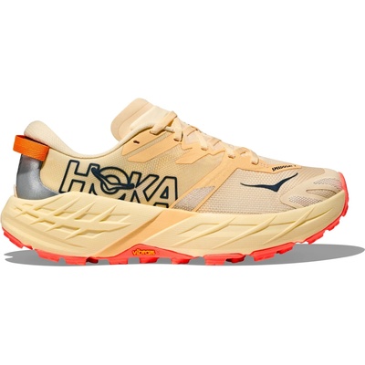 HOKA Дамски маратонки HOKA Women's Speedgoat 7 Trail running shoes - Vintage Yellow / Neon Flame - размер 36 2/3 (123-2358-0411)