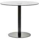 Premier Housewares Кръгла трапезна маса със стъклен плот ø 90 cm Metropolitan - Premier Housewares (2406888)