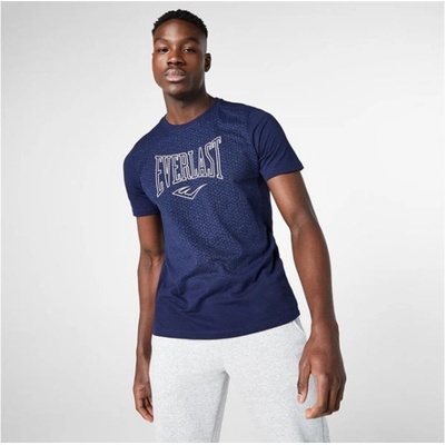 Everlast Geo potištěné tričko pánské modrá