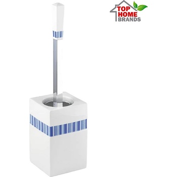 Image 1 of WENKO Четка за тоалетна и поставка Wenko, синя лента