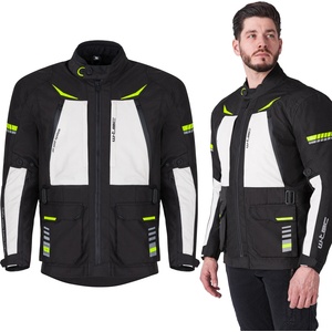 W-Tec Мото яке W-TEC Warao Неоново черен 6XL (29296-6XL)