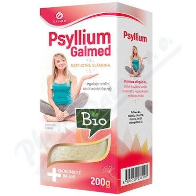 Galmed Psyllium indické rozpustná vláknina BIO 200 g