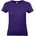 B&C Collection B&C 190 / Дамска тениска от плътен памук - сияещо лилаво M (01004Tu3802)