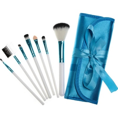 VP218 sada štětců na makeup modrá 7 ks