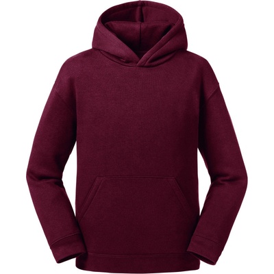 Russell dětská mikina s kapucí Authentic 265B burgundy