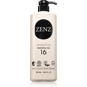 ZENZ Organic Products Rhassoul No. 16 подхранващ шампоан с глина с аромат на карамел 900ml