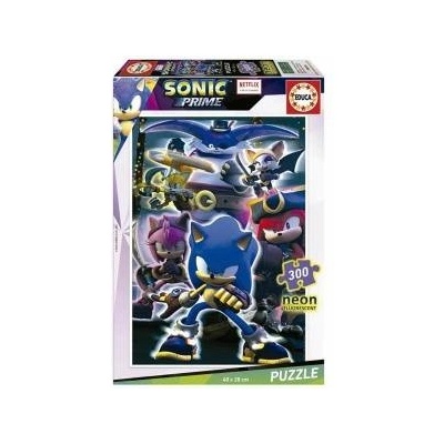 Educa Пъзел Educa Neon Sonic 300 Части