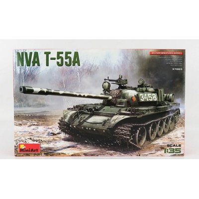 MiniArt Tank NVA T-55A 4x camo 37083 1:35