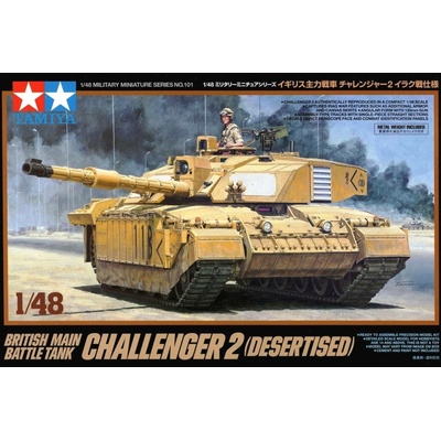 Tamiya British Main Battle Tank CHALLENGER 2 Desertised 1:48
