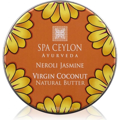 Spa Ceylon Neroli Jasmine prírodné telové maslo z panenského kokosu 25 g