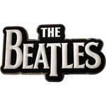 The Beatles White Drop T Logo Магнит (BEATMAG82)