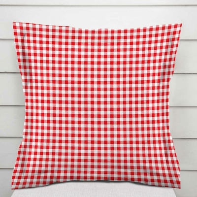 Biante s lemom Sandra SA-056 Červeno-biele kocky 30 x 50 cm