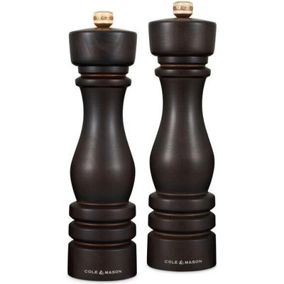 Cole & mason Комплект мелнички за сол и пипер LONDON - 22 см. - цвят тъмен шоколад (Cole-&-Mason-H-233020)